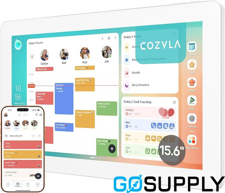 Cozyla Calendar Plus 2: 15.6" Digital Calendar with Goole Play Store - Main Image