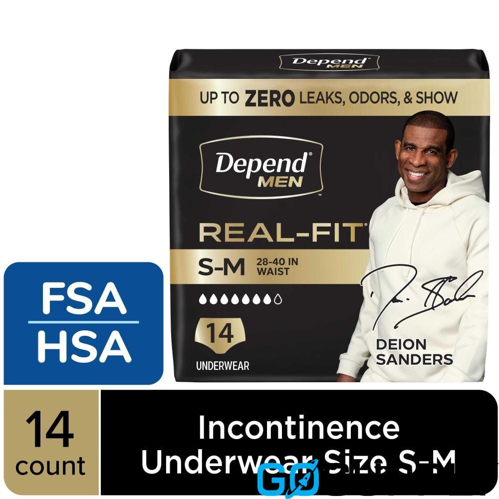 DEPEND Real Fit Underwear for Men - Main Image