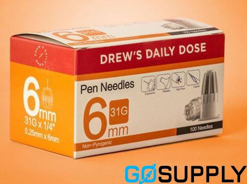 DREWS DAILY DOSE PEN NEEDLES - Main Image