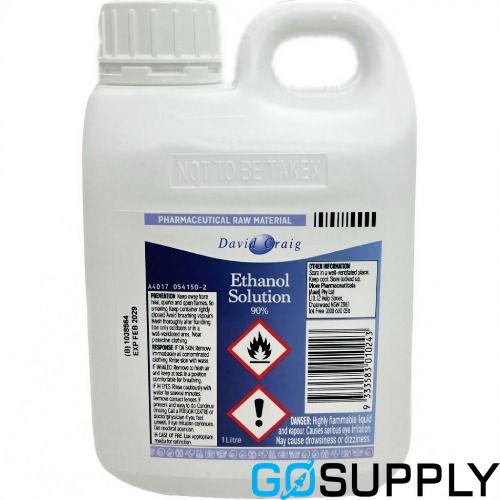 David Craig Ethanol 90% 1L - Main Image