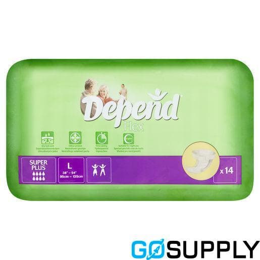 Depend Flex Belted Incontinence Brief - Main Image