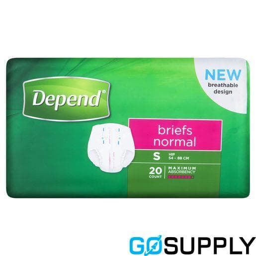 Depend Incontinence Brief - Main Image