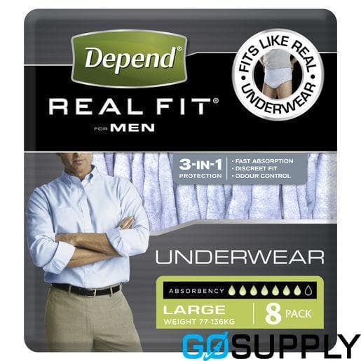 Depend Real Fit Underwear - Main Image