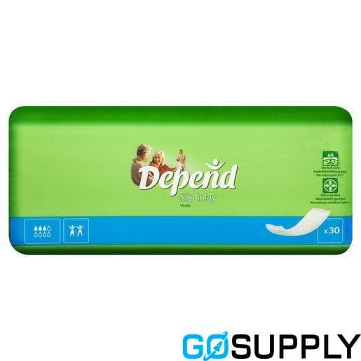 Depend Slip Inlay Booster Pad - Main Image