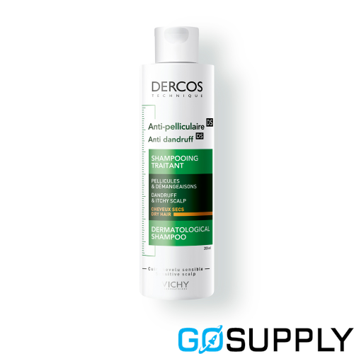 Dercos Anti-Dandruff DS Shampoo for Dry Hair - Main Image