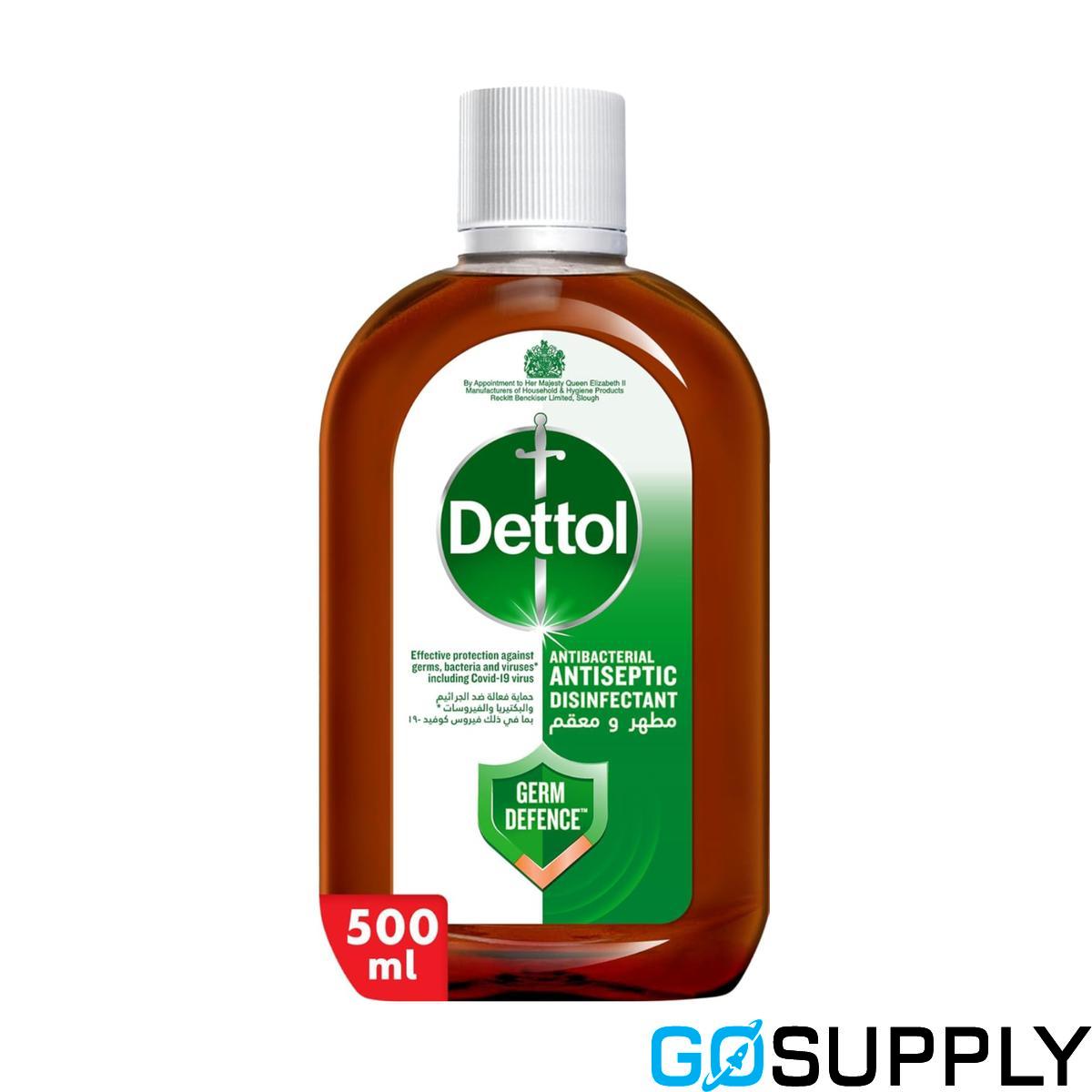 Dettol antiseptic antibacterial disinfectant liquid 500ml - Main Image