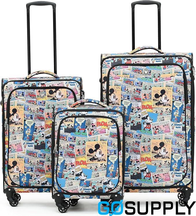 Disney - DIS022 Comic Soft - Set of 3 Suitcases - Main Image