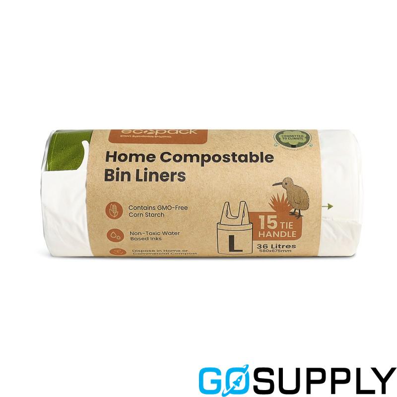 Ecopack 36L Compostable Bin Liners - Main Image