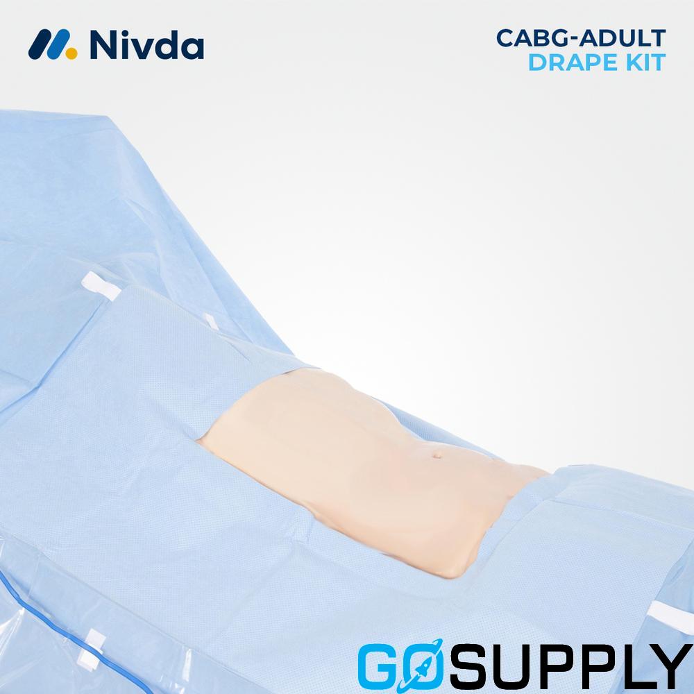 Fenestrated Fluid-Impervious Surgical Drape - Main Image