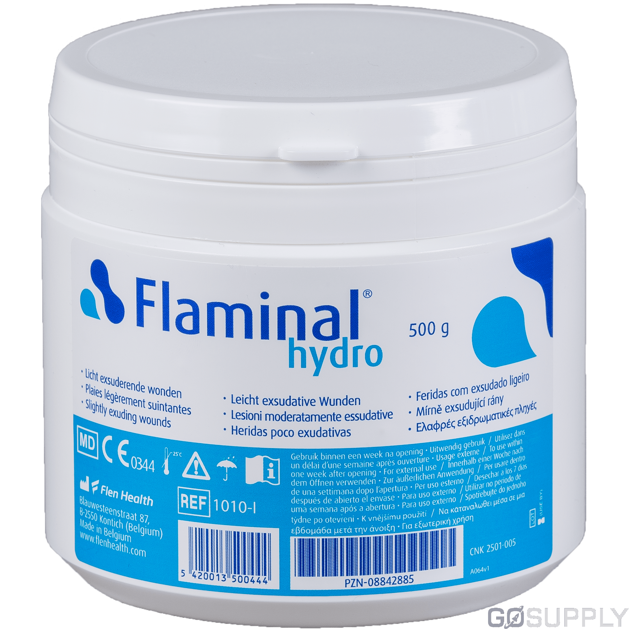 Flaminal Enzyme Alginogel Wound Dressing - Main Image