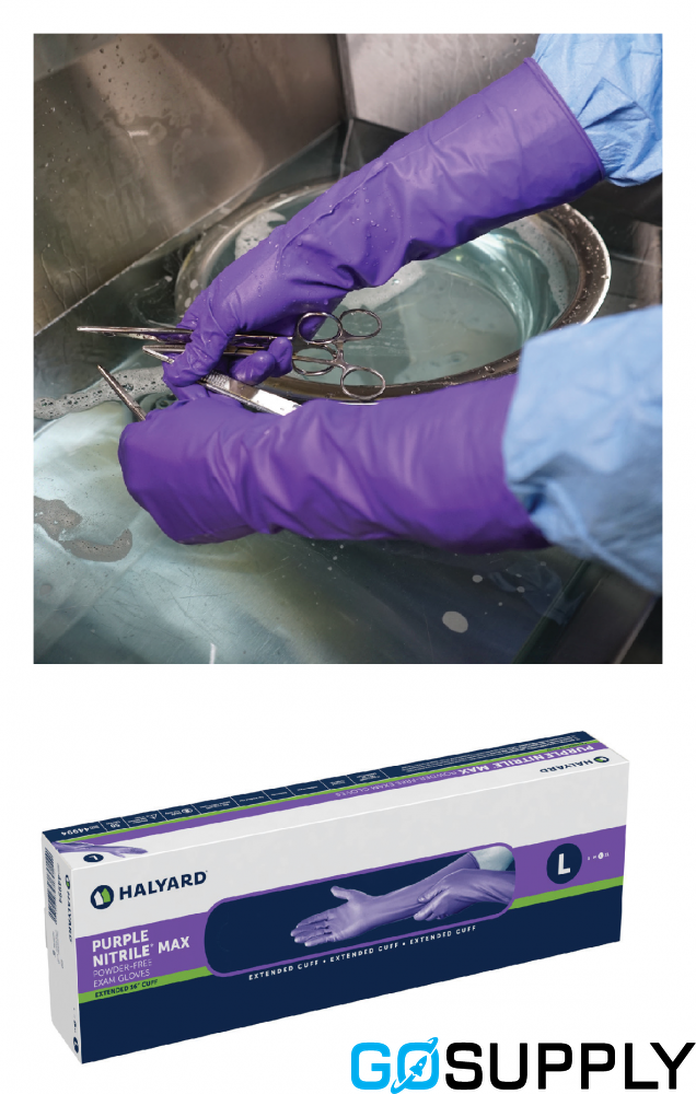 GLOVE EXAM NITRILE MAX HYP - Main Image