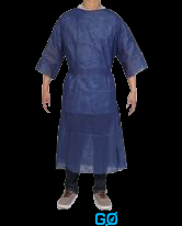 GOWN PATIENT SHORT SLEEVE - Main Image