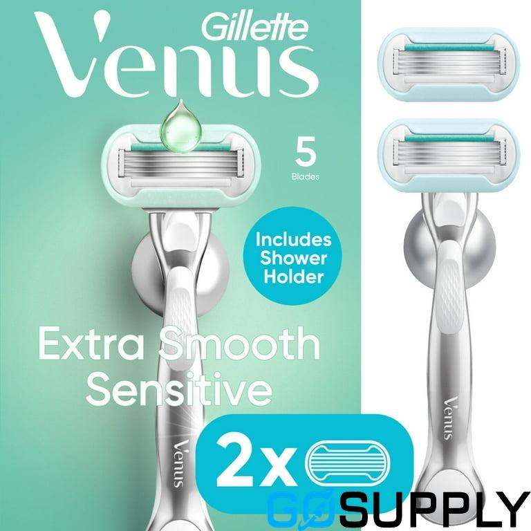 Gillette Venus Deluxe Smooth Sensitive Razor (1 handle + 2 refills) - Main Image