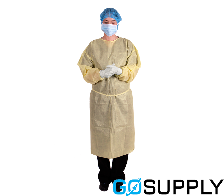 Gown Yellow Apron - Main Image