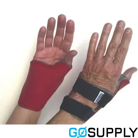 Harness Everyday Quad Cuff Gloves - Red Non-Marking X-Large - Main Image