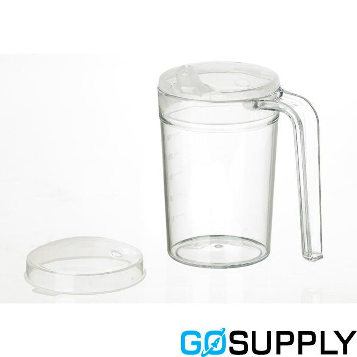 Homecraft Shatterproof Mug with Spout and Recessed Lid - Main Image