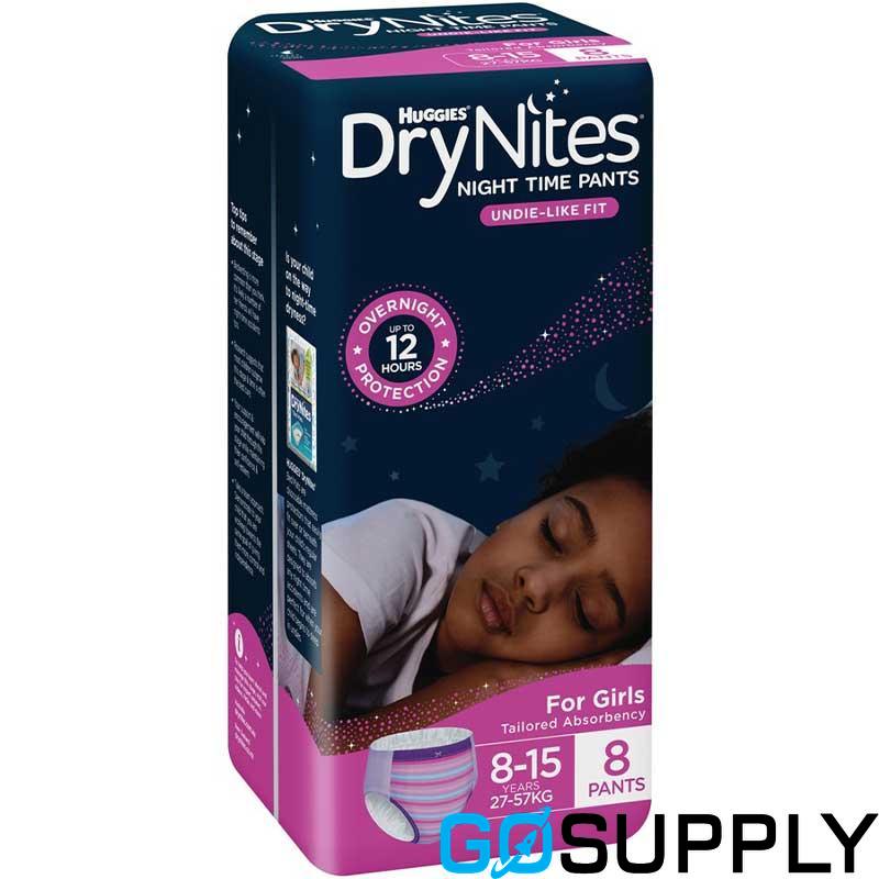 Huggies DryNites Night Time Pants for Girls 8-15 Years (27-57kg) - Main Image