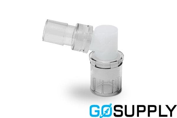 Intersurgical Elbow Double Swivel 15m - 22m/ 15F - Main Image