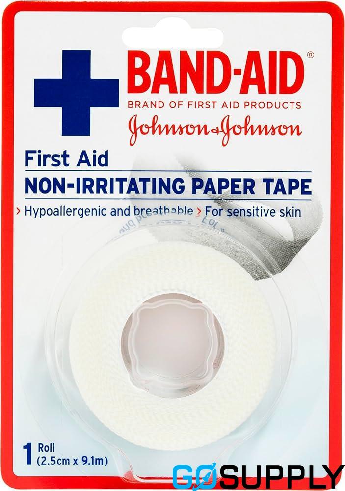 Johnson & Johnson Band-Aid First Aid Non-Irritating Paper Tape - Main Image
