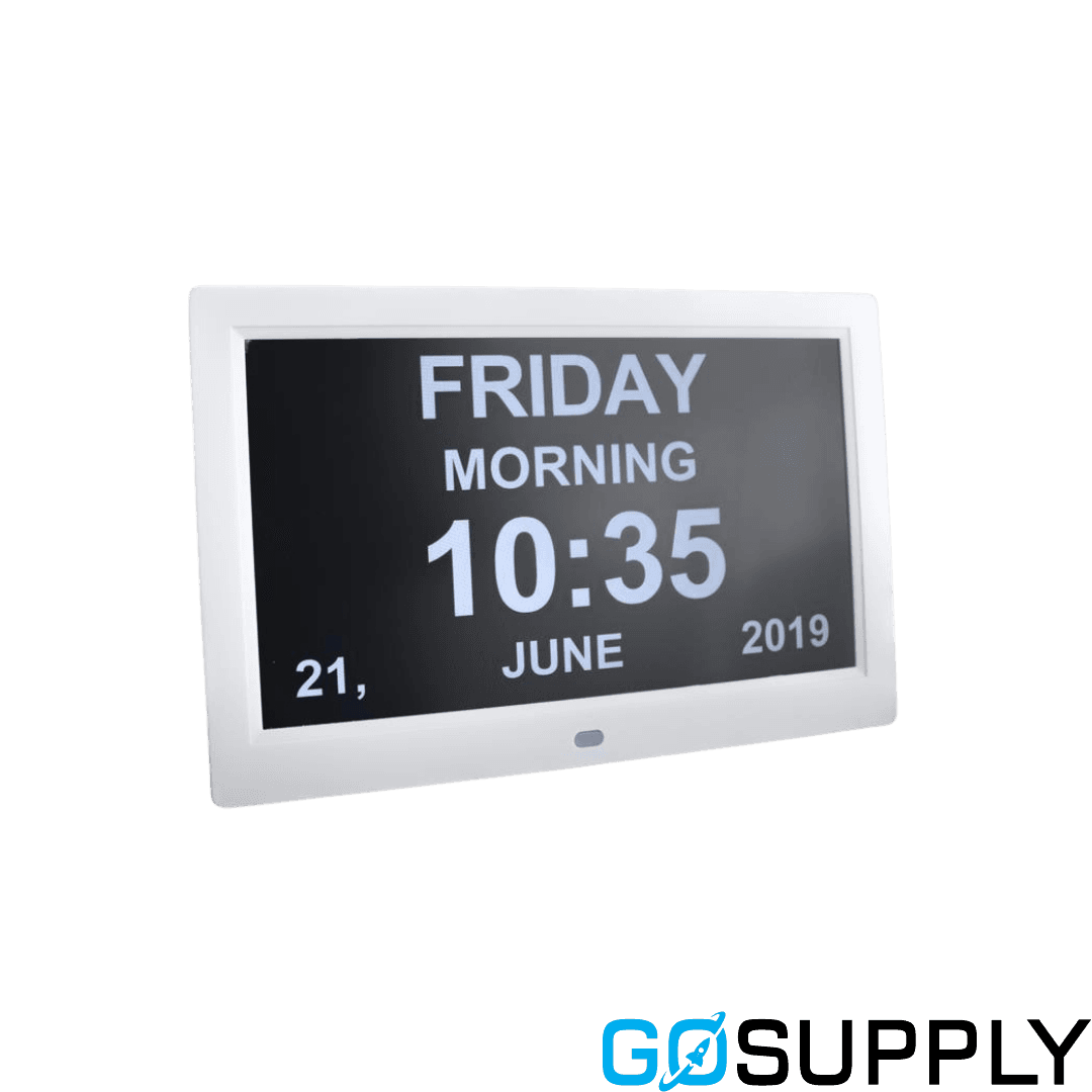 KCare Digital Dementia Clock with Alarm & Text Reminders - Main Image