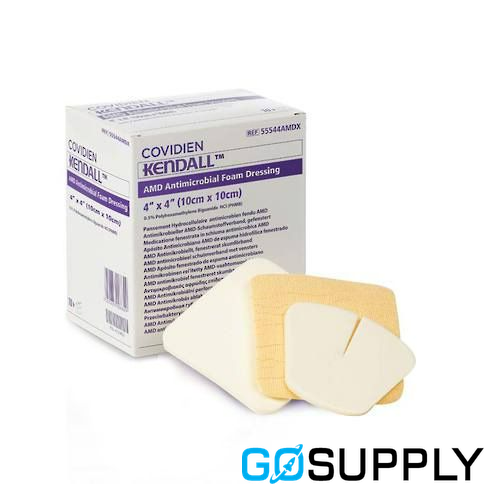 Kendall AMD Antimicrobial Foam Dressing - Main Image
