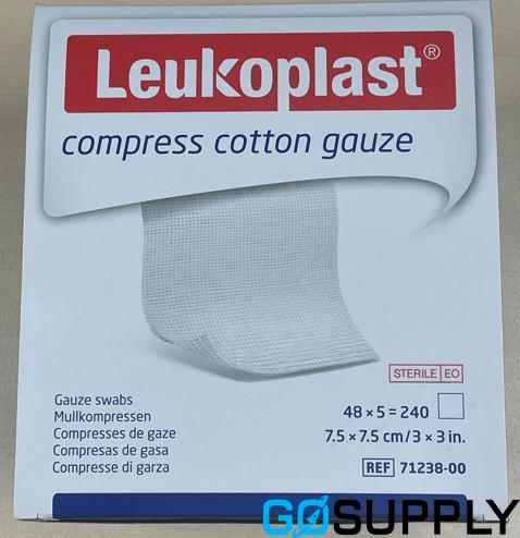 LEUKOPLAST COMP COTTON GAUZE STERILE - Main Image