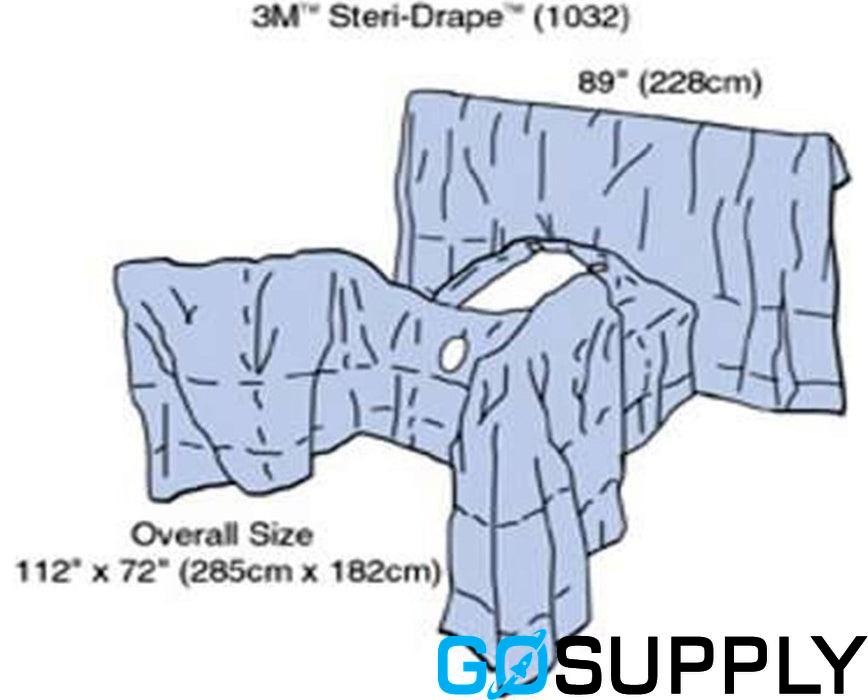 Laparoscopic & Gynaecological Surgical Drape with Aperture - Main Image