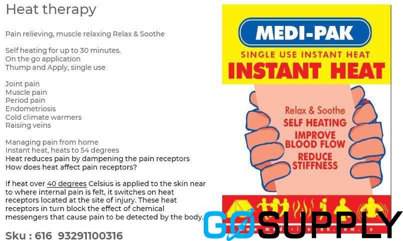 MEDIPAK INSTANT HEAT PACK - Main Image