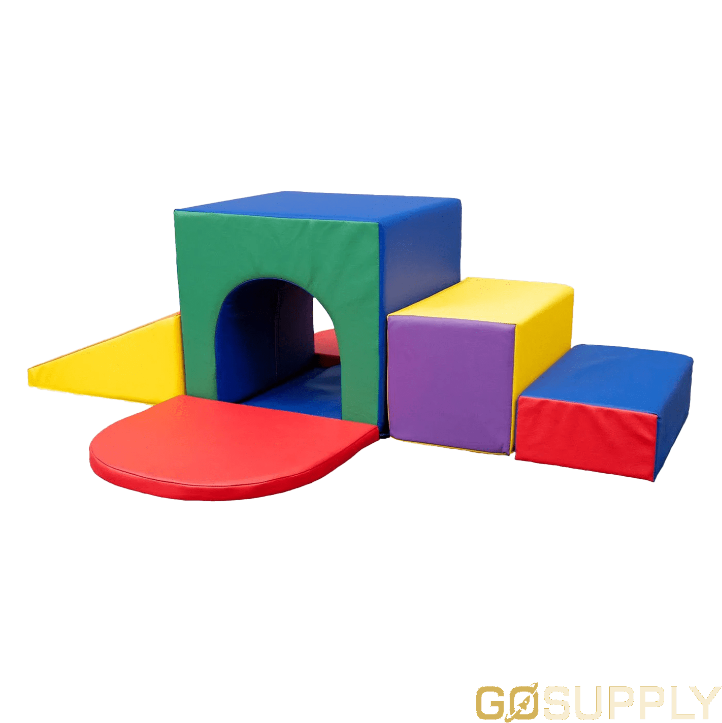 MEMAX Sensory Large Soft Block Indoor Tunnel Maze Climber - 6 Piece - Main Image