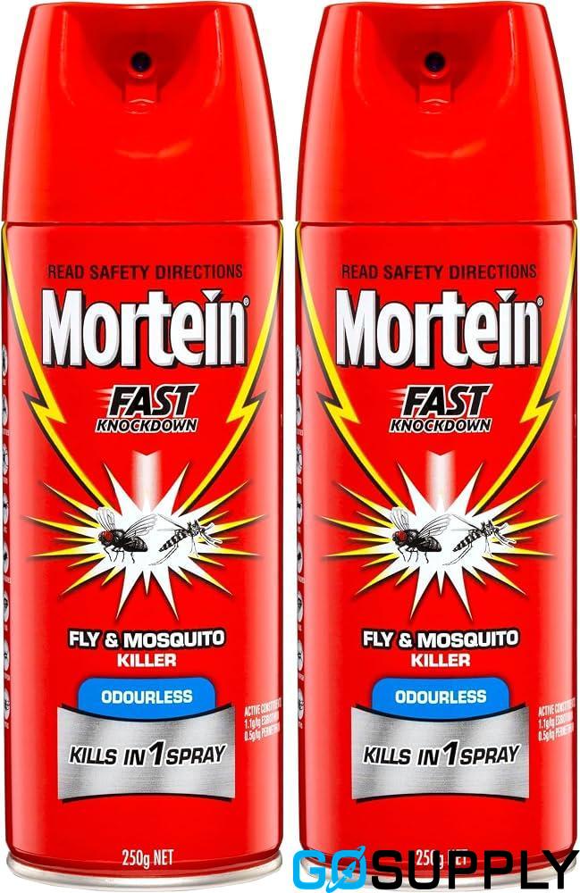 MORTEIN Fast Knockdown Odourless Aerosol Fly & Mosquito Killer 250g - Main Image