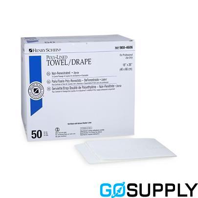 Medline Half Surgical Drape 40x58in 20Ct - Main Image