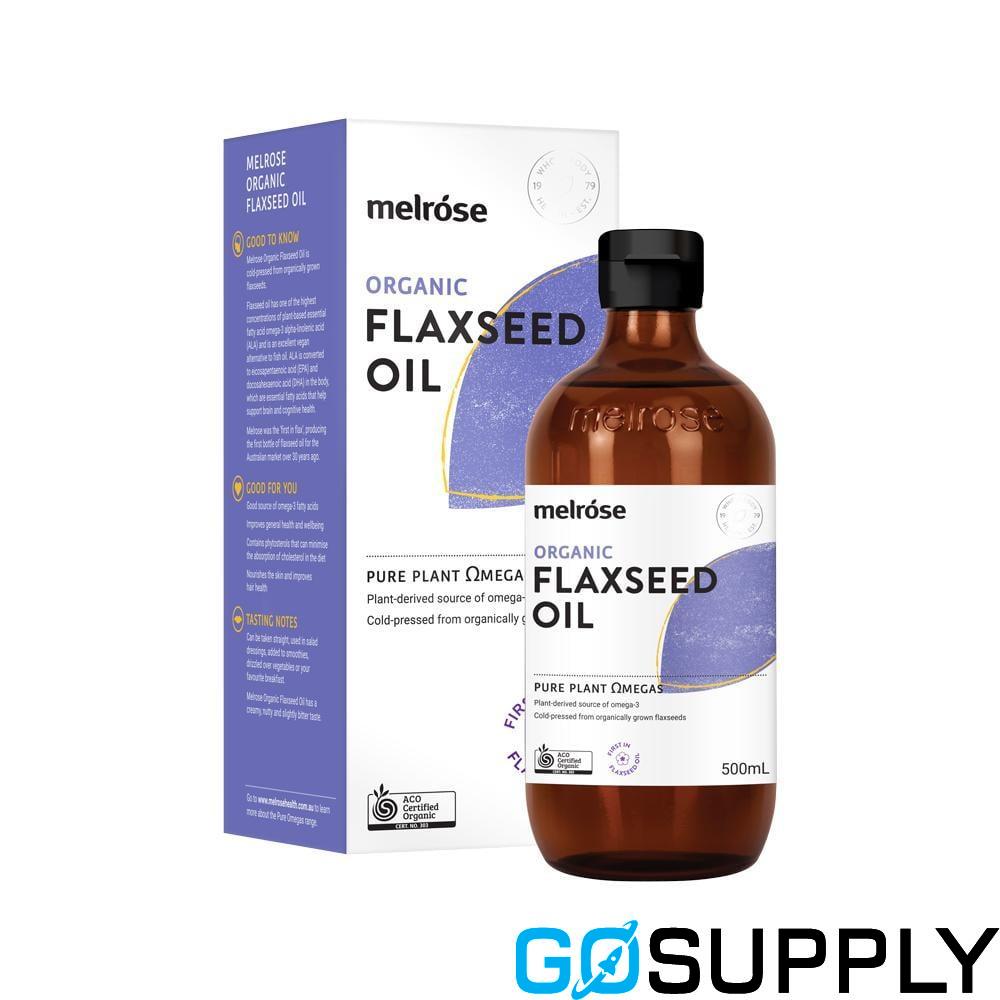 Melrose Organic Flaxseed Oil - Main Image