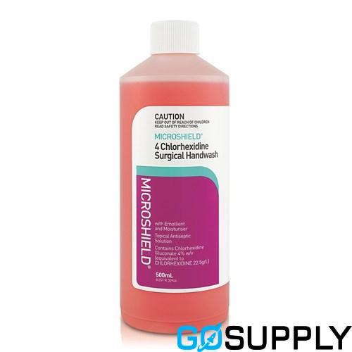 Microshield 4% Chlorhexidine Surgical Handwash Bottle - Main Image