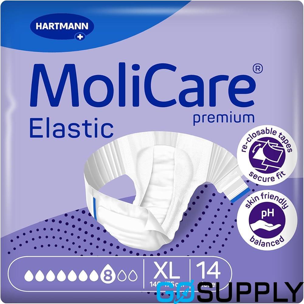 MoliCare Premium Elastic Adult Incontinence Pads - Main Image