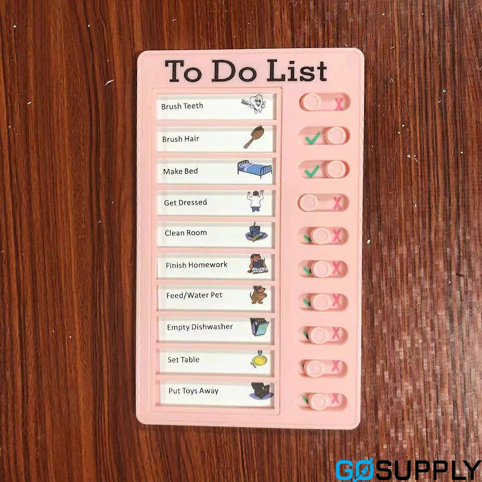 Multi-use Magnetic to-Do list board chore chart - Main Image