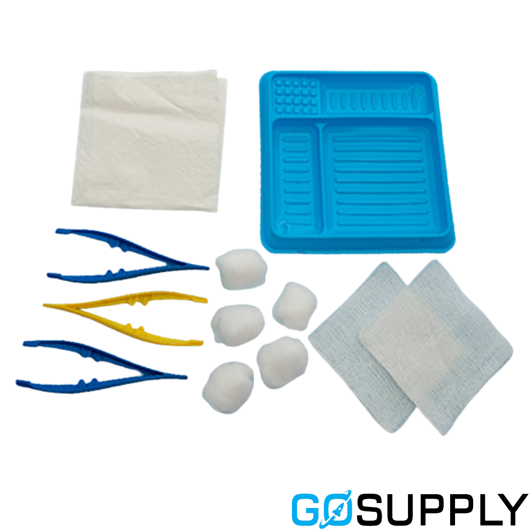 Multigate - Sterile Non Woven Cotton Balls + Dispensers - 50 Packs - x5 + 8 Dispensers - Main Image