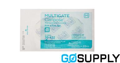 Multigate Claripose Adhesive Transparent Framed Dressing - Main Image