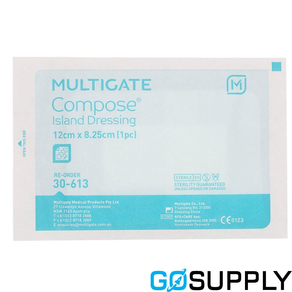 Multigate Compose Adhesive Island Dressing - Main Image