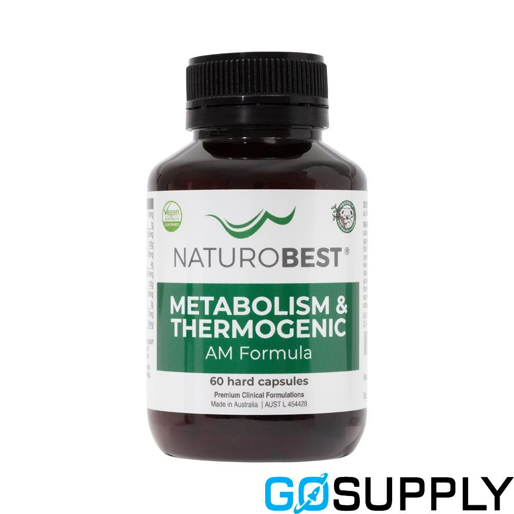 NATUROBEST METABOLISM & THERMOGENIC AM FORMULA - Main Image