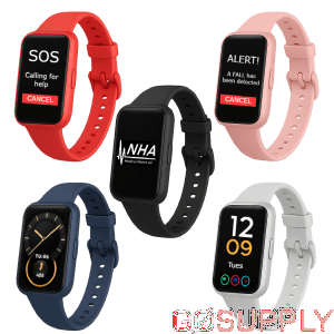 NHA Personal Medical Watch – SOS GPS & Fall Detector – 4G Personal Alarm System - Main Image