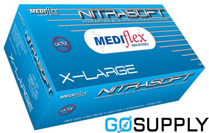 NITRASOFT NITRILE POWDER FREE GLOVES - Main Image