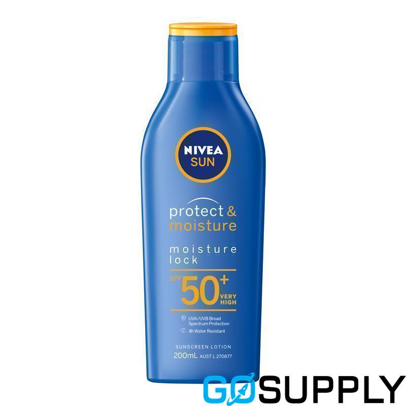 NIVEA Protect & Moisture Moisturising Sunscreen SPF50+ - Main Image
