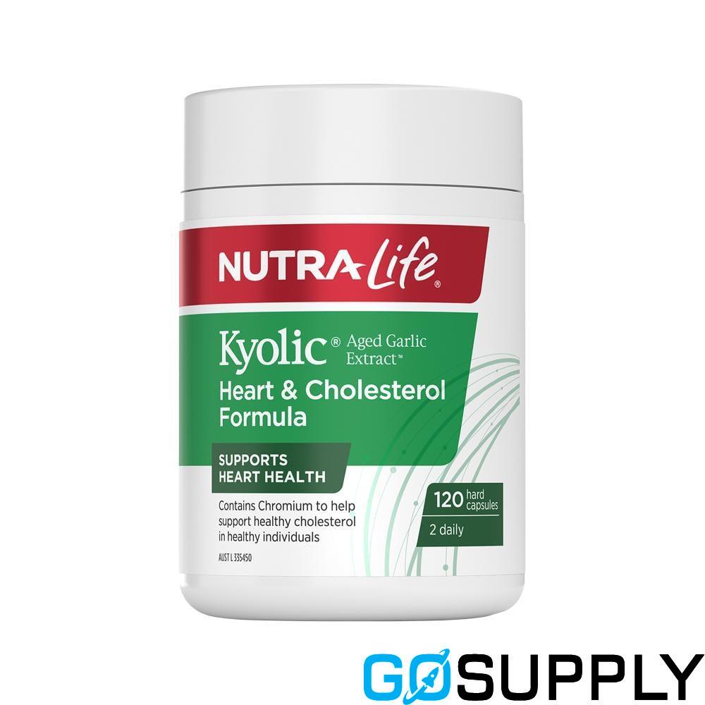 NutraLife Kyolic (Aged Garlic Extract) Heart & Cholesterol Formula - Main Image