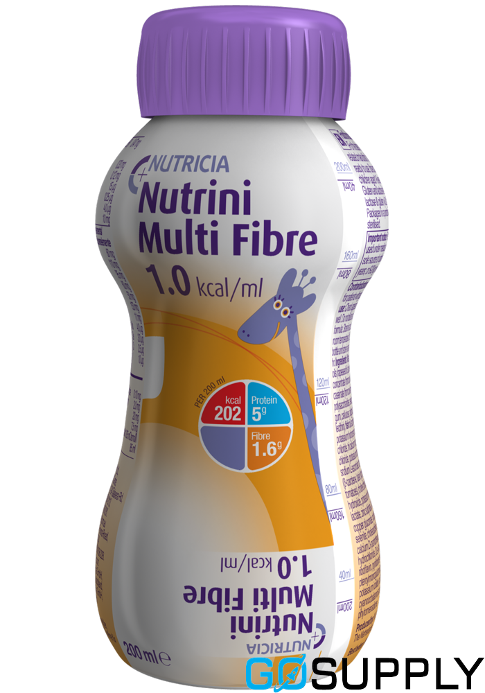 Nutrini Multi Fibre 200ml Bottles - Main Image