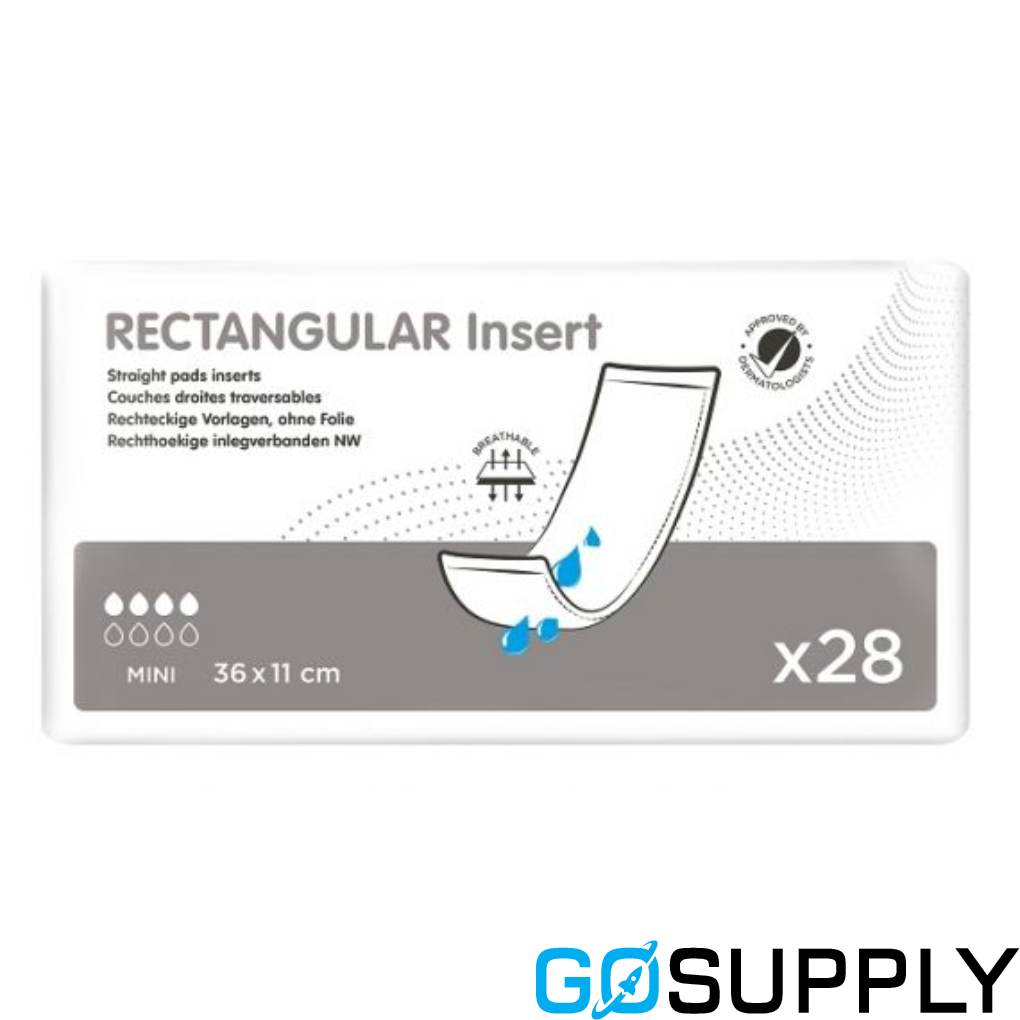Ontex Rectangular Inserts Incontinence Booster Pad 490 ml - Main Image