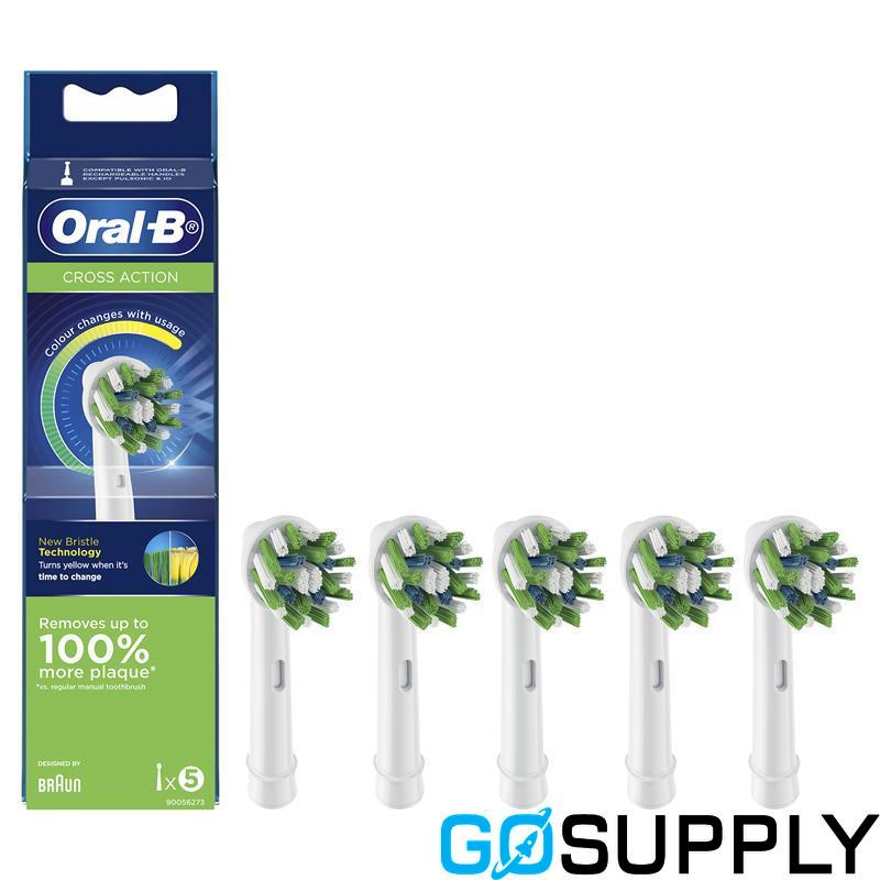 Oral-B CrossAction Replacement Brush Heads - Main Image