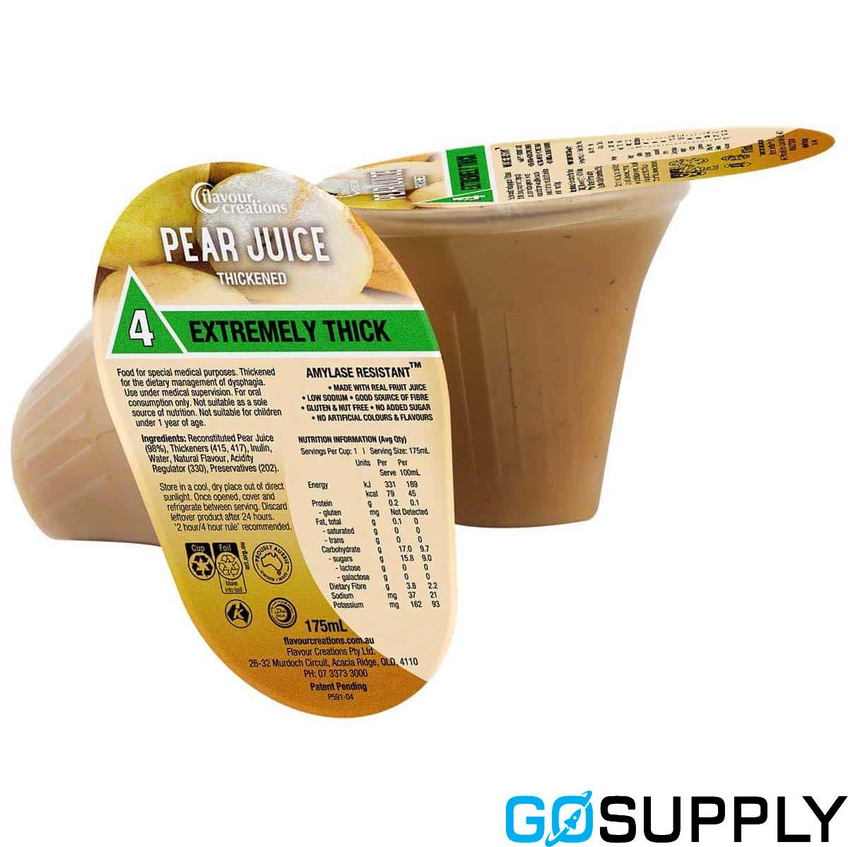 PEAR JUICE LEVEL 900 EXTREMELY THICK IDDSI LEVEL 4 - Main Image