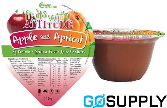 PUREE APPLE & APRICOT FRUITS WITH ATTITUDE - Main Image