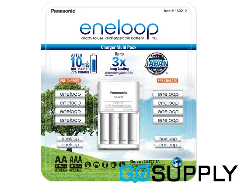 Panasonic Eneloop Rechargeable Battery Pack - Main Image