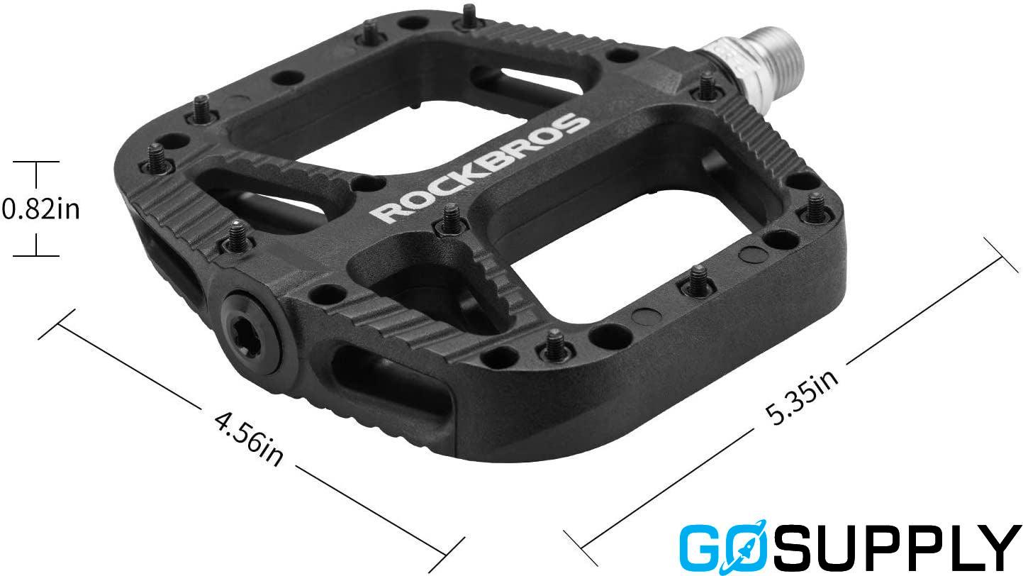 ROCKBROS Extra Large Bike Pedals in Various Colours - Main Image